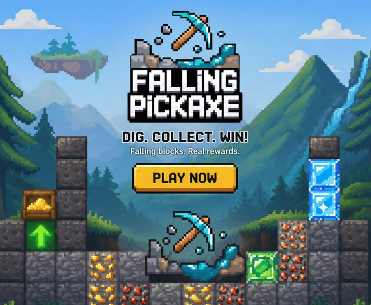 Jugar Falling Pickaxe Gratis